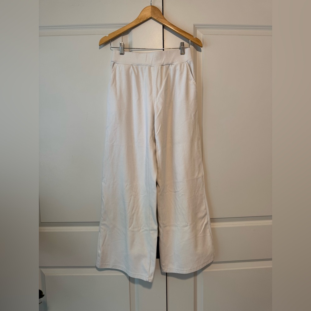 White Lounge Pants Sz Small
